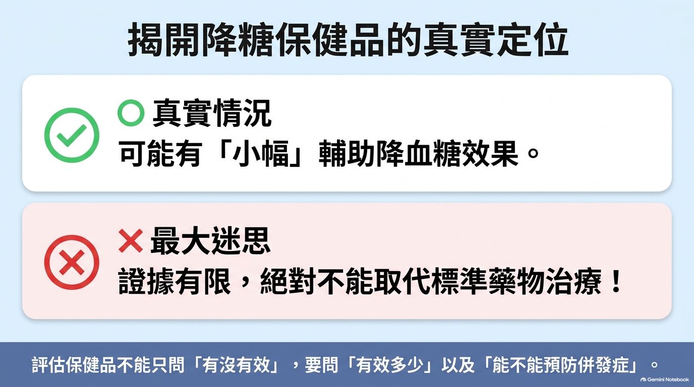 苦瓜胜肽可能小幅輔助降血糖,但不能取代標準治療